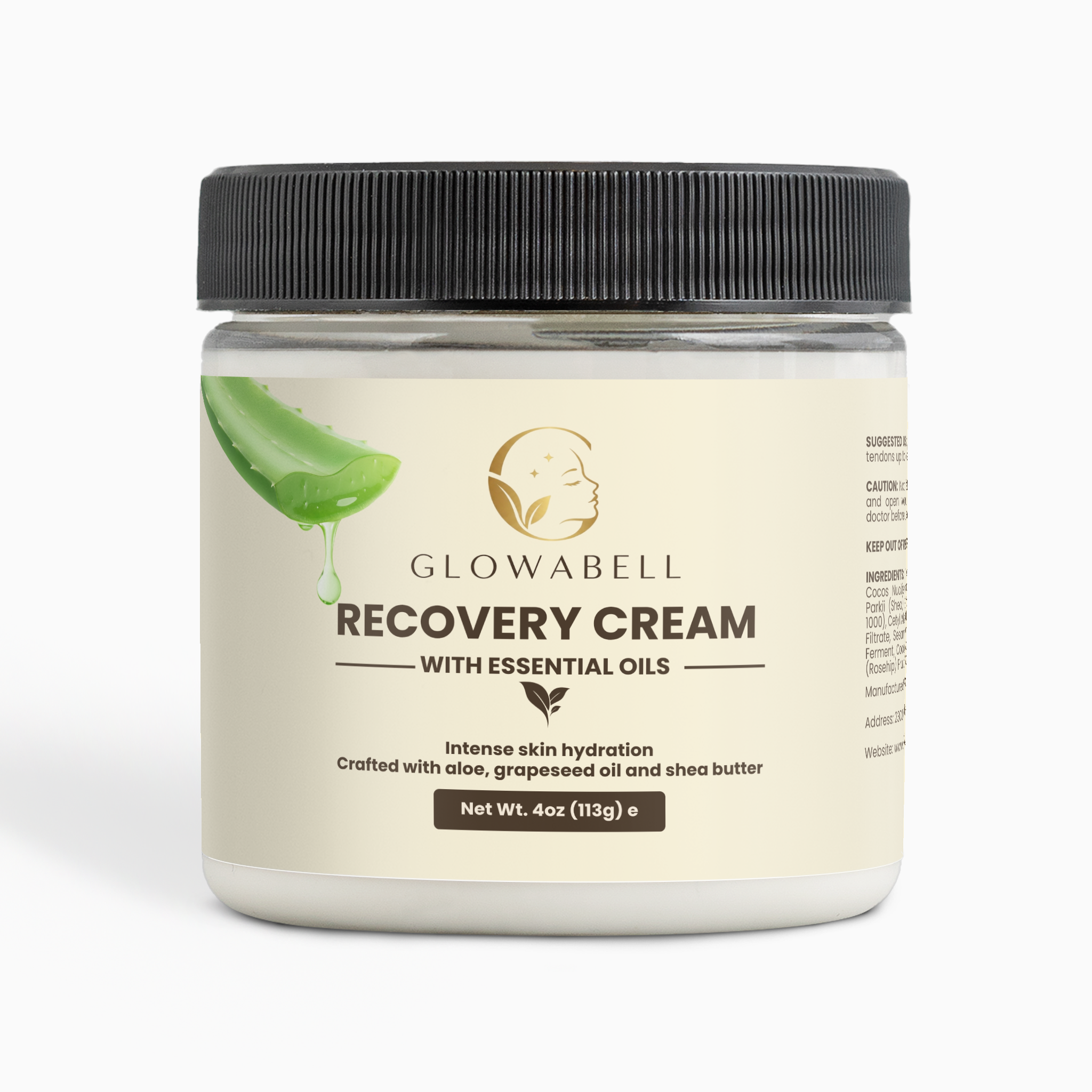 Glowabell Recovery Cream With Essential Oils